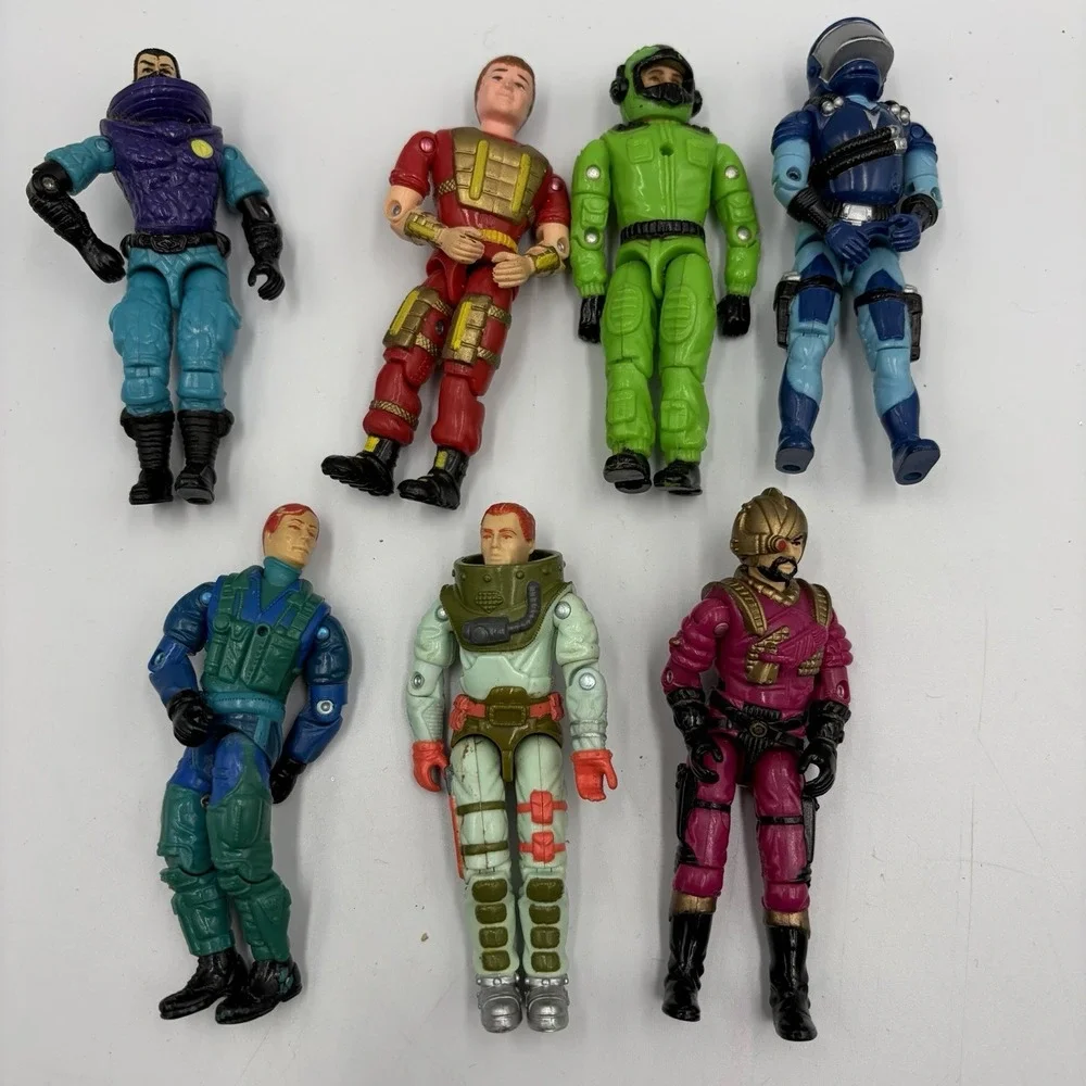 Vintage G.I. Joe Star‎ Brigade Lot PREDACON Cobra Commander Payload Black Star